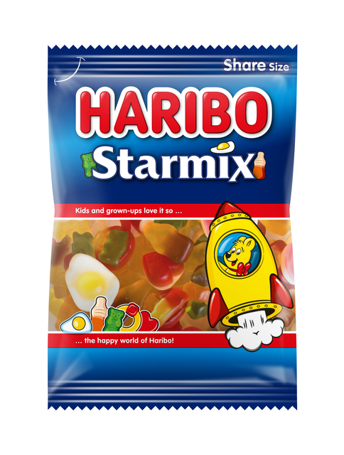 Snoep Haribo Starmix zak 250gr afbeelding