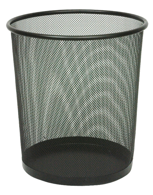 Papierbak Vepa Bins rond 19 liter zwart afbeelding