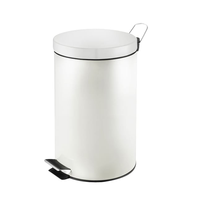 Afvalbak Vepa Bins pedaalemmer 12 liter wit afbeelding