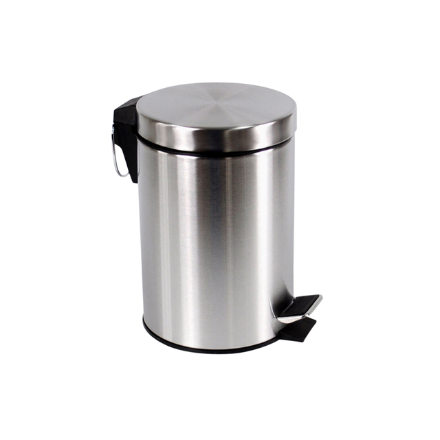 Afvalbak BRASQ pedaalemmer 3 liter rvs — Foto 2 van 2