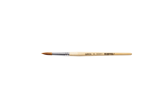 Penseel Qrea synthetisch haar nr 10 breedte 6,6mm afbeelding