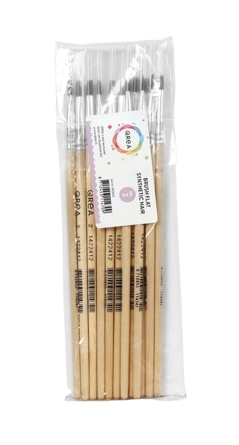 Kwast Qrea synthetisch haar nr 2 breedte 4,3mm afbeelding