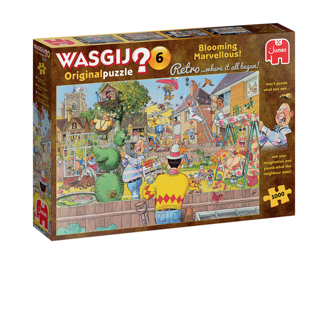 Puzzel Wasgij Original 6 Het Groeit Als Kool! 1000 stukjes afbeelding
