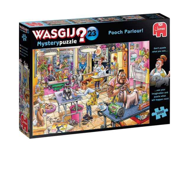 Wasgij Puzzel Mystery 23 Trimsalon Kwispel! 1000 stukjes