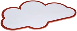 Workshopkaarten MAUL wolk 27x43cm wit 20stuks