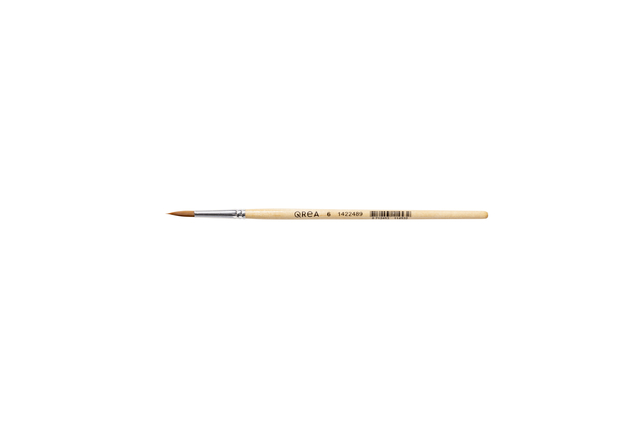 Penseel Qrea synthetisch haar nr 6 breedte 3,9mm afbeelding