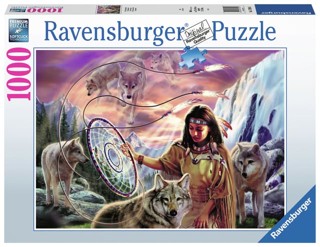 Puzzel Ravensburger De Dromenvanger 1000 stukjes afbeelding