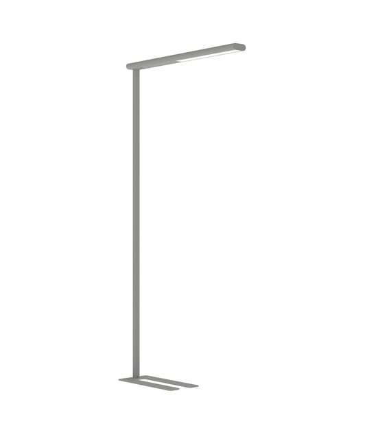 Vloerlamp MAUL Jet LED dimbaar hg 195 cm zilver afbeelding