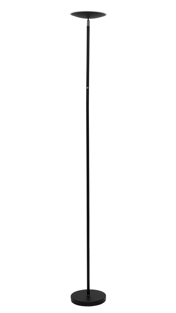 Vloerlamp MAUL Sphere LED hg 195cm zwart afbeelding