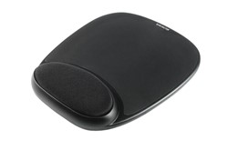 Muismat Kensington comfort gel zwart