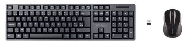 Toetsenbord + muis Kensington pro fit draadloos azerty afbeelding