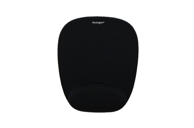 Muismat Kensington met Polsondersteuning Foam zwart afbeelding