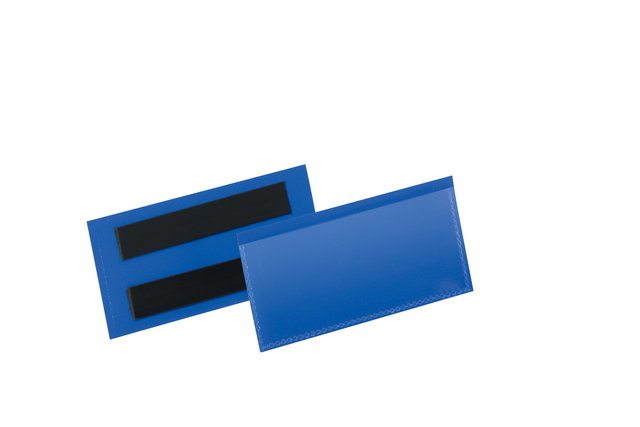 Documenthoes Durable magnetisch 100x38mm blauw 50 stuks afbeelding
