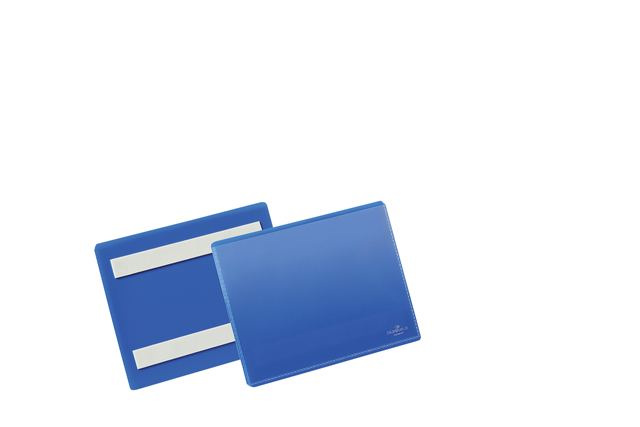 Documenthoes Durable zelfklevend A6 liggend blauw 50 stuks afbeelding