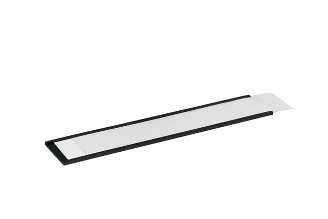 Etikethouder Durable magnetisch 200x40mm antraciet 50 stuks afbeelding