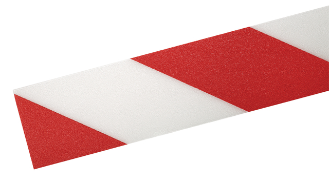 Vloermarkeringstape DURALINE 50mmx30m rood-wit — Foto 2 van 2