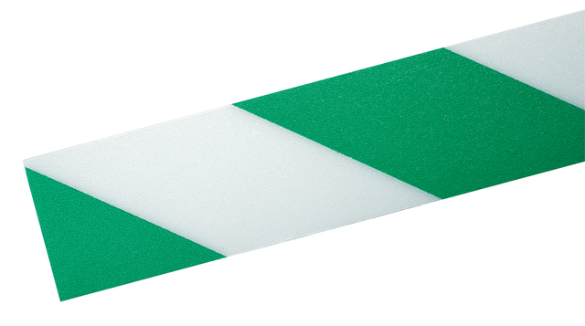 Vloermarkeringstape DURALINE 50mmx30m groen-wit — Foto 2 van 2