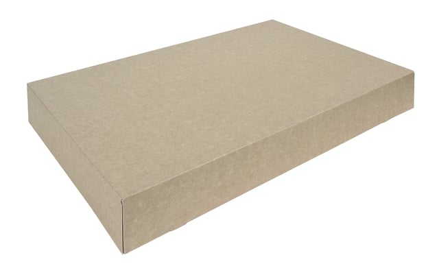 Cateringdoos IEZZY 55cm plasticvrij bruin 10 stuks afbeelding