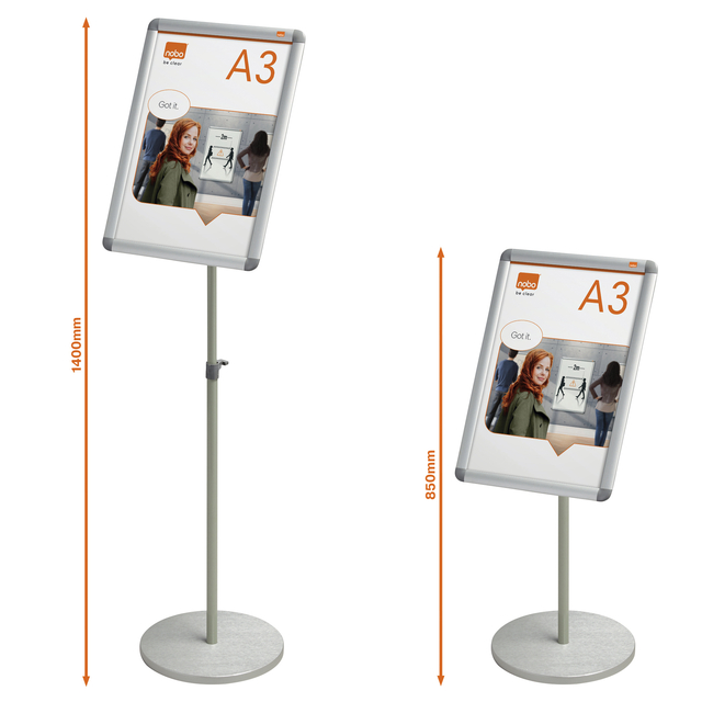 Infostandaard Nobo Essence incl. A3 kliklijst — Foto 2 van 2
