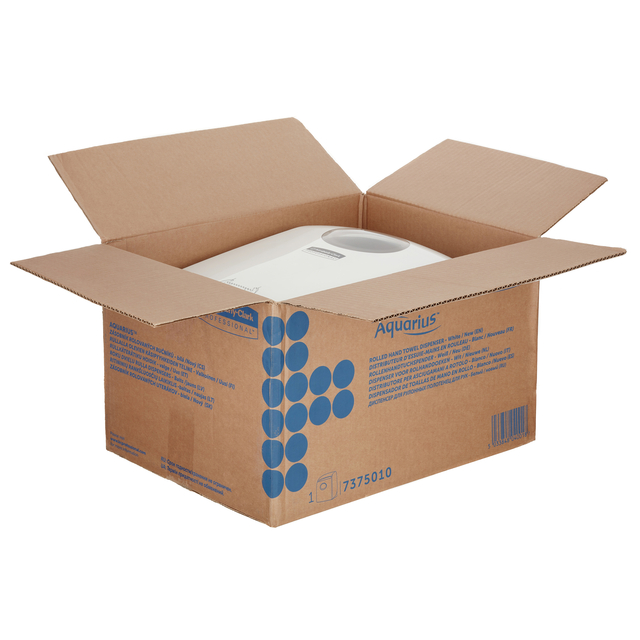 Handdoekroldispenser Kimberly Clark Aquarius wit 7375 — Foto 2 van 2