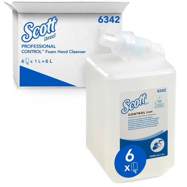 Handzeep Scott Control schuim frequent 1000ml 6342 afbeelding