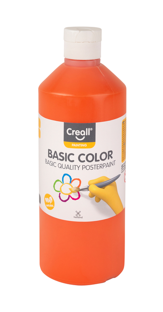 Plakkaatverf Creall basic oranje 500ml afbeelding