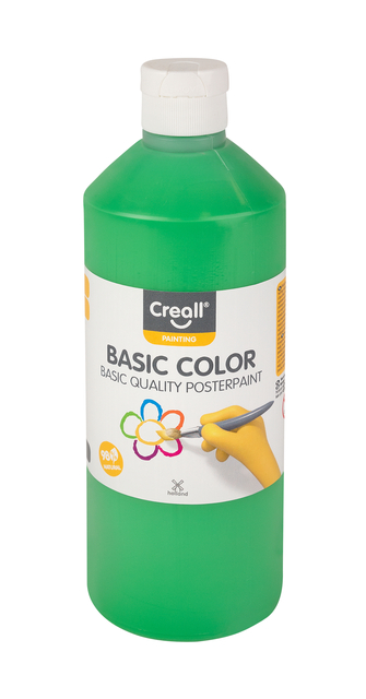 Plakkaatverf Creall Basic middengroen 500ml afbeelding