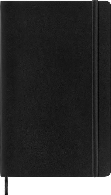 Notitieboek Moleskine large 130x210mm dots soft cover zwart — Foto 2 van 2