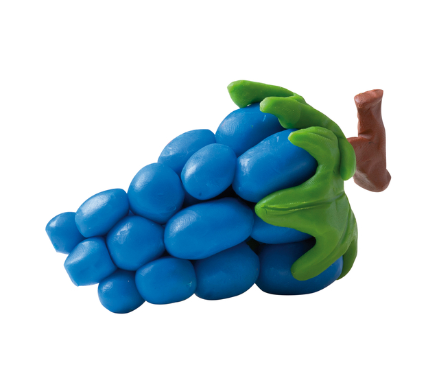 Klei Creall supersoft rood/blauw/groen/geel/wit 450gr — Foto 2 van 2