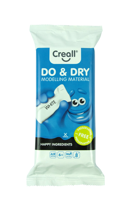 Klei Creall do & dry airdrying wit 500gr afbeelding