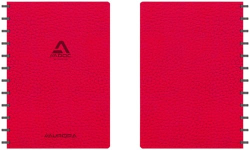 Schrift Adoc Business A4 lijn 144 pagina's 90gr rood