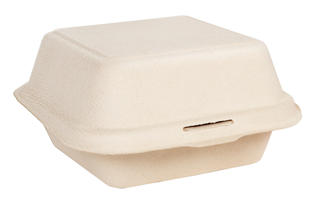 Hamburgerbox IEZZY Maxi IP suikerriet beige 50 stuks afbeelding