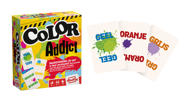 Kaartspel Cartamundi Color Addict afbeelding