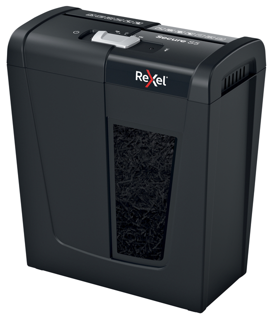 Papiervernietiger Rexel Secure S5 stroken 6mm afbeelding