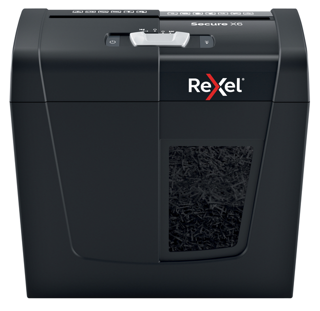 Papiervernietiger Rexel Secure X6 snippers 4x40mm afbeelding