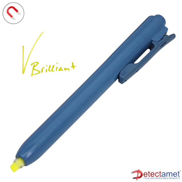 Markeerstift detectie Detectamet inklikbaar geel afbeelding