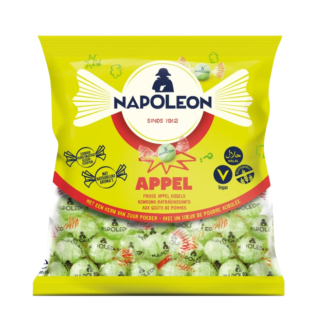 Snoep Napoleon appel zak 1kg afbeelding