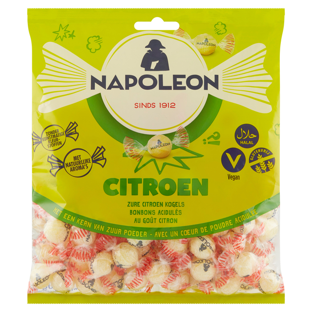 Snoep Napoleon citroen zak 1kg afbeelding