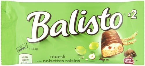 Balisto muesli reep 37gr