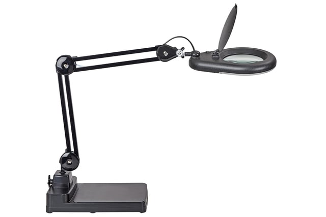 Loeplamp MAUL Viso LED met voet zwart afbeelding