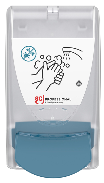 Zeepdispenser SCJ Proline Cleanse Antimicrobial 1liter transparant afbeelding