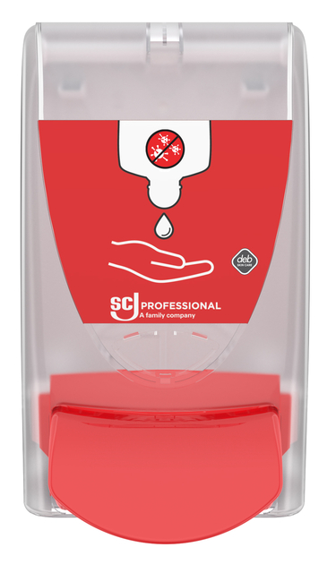 Desinfectiedispenser SCJ Proline Sanitise transparant afbeelding