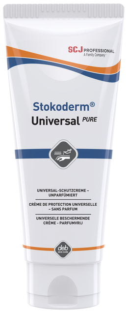 Handcrème SCJ Stokoderm Universal Pure parfumvrij 100ml afbeelding