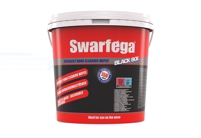 Handreinigingsdoek SCJ Swarfega Black Box 150 vel afbeelding
