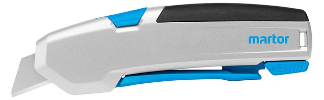 Veiligheidsmes Martor Secupro 625 trapezium 21mm zilver afbeelding