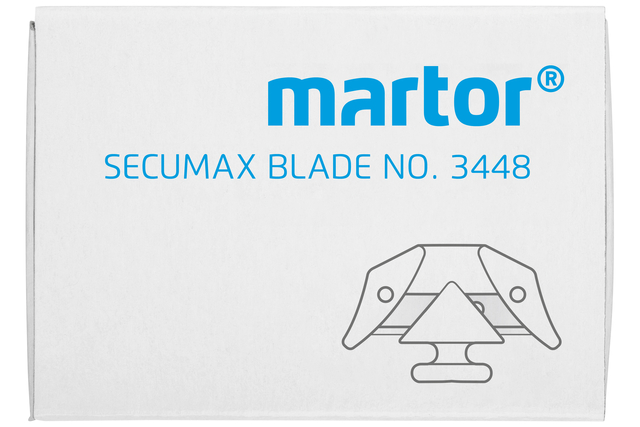 Reservemes Martor Secumax nr. 3448 10 stuks — Foto 2 van 2
