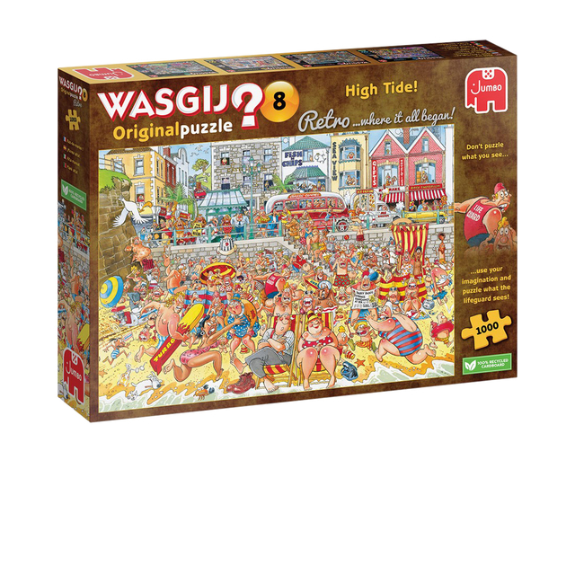 Puzzel Wasgij Retro Orginal 8 Vloed 1000 stukjes afbeelding