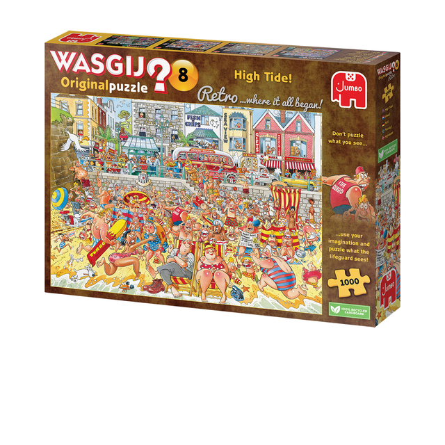 Puzzel Wasgij Retro Orginal 8 Vloed 1000 stukjes — Foto 2 van 2