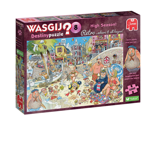 Puzzel Wasgij Retro Destiny 8 Hoogseizoen 1000 stukjes afbeelding