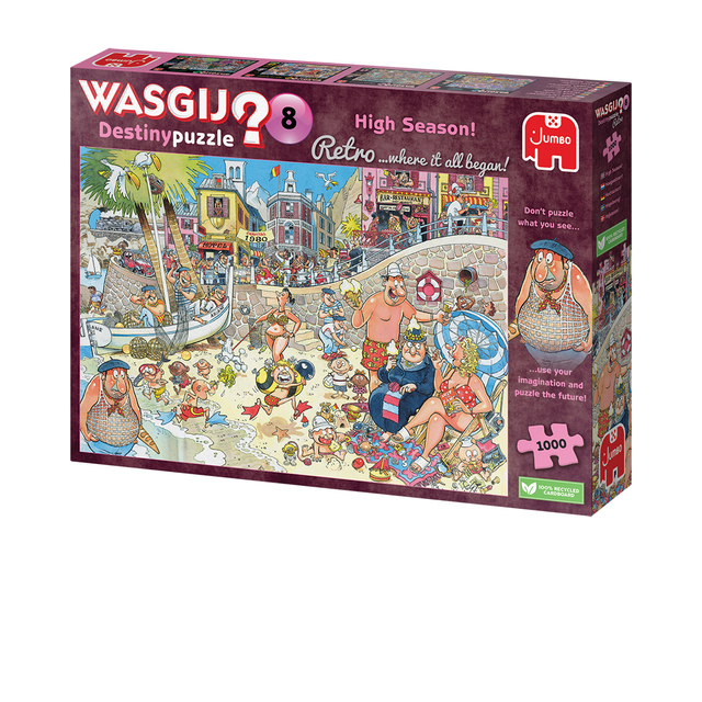 Puzzel Wasgij Retro Destiny 8 Hoogseizoen 1000 stukjes — Foto 2 van 2
